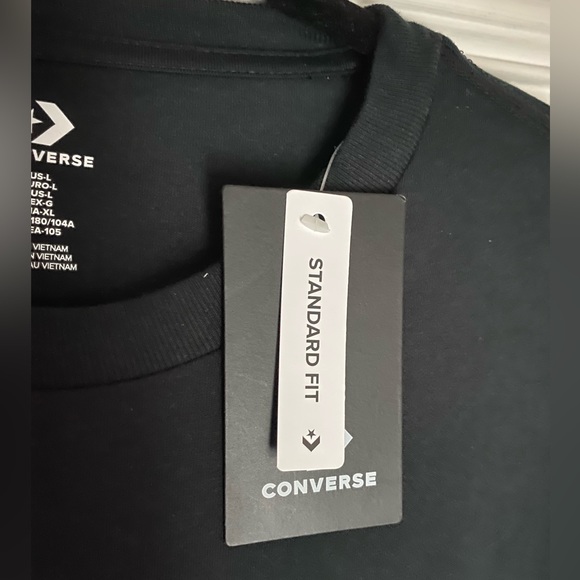 Converse | Star Chevron Wellness Graphic Tee Size L NWT - Picture 4 of 5